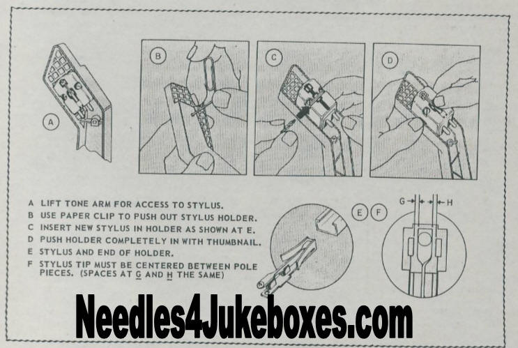 Need Rockola Jukebox Needles? Astatic, Columbia, GE and Shure